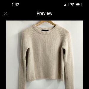 Jenni Kayne cashmere sweater - small